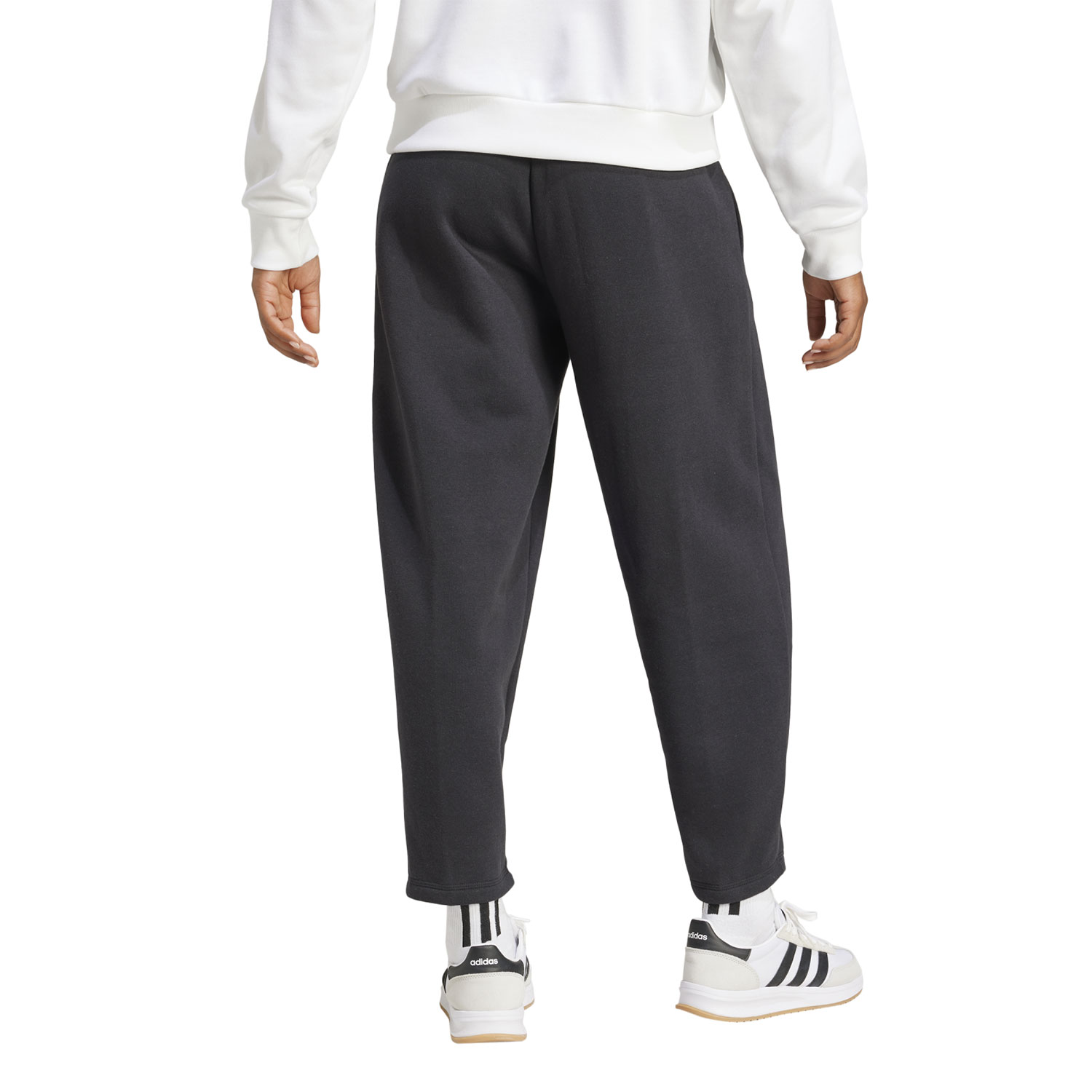 Adidas Essentials Contemporary Logo Fleece Barrel pantaloni tuta
