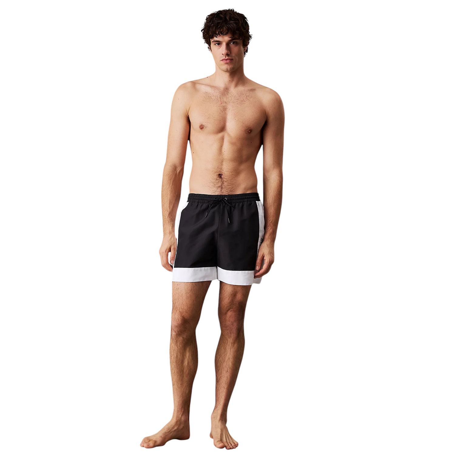 Calvin Klein Costume a pantaloncini con cordoncino medio da uomo