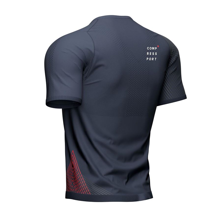 PERFORMANCE SS T-SHIRT M Compressport | AM00127BGREY