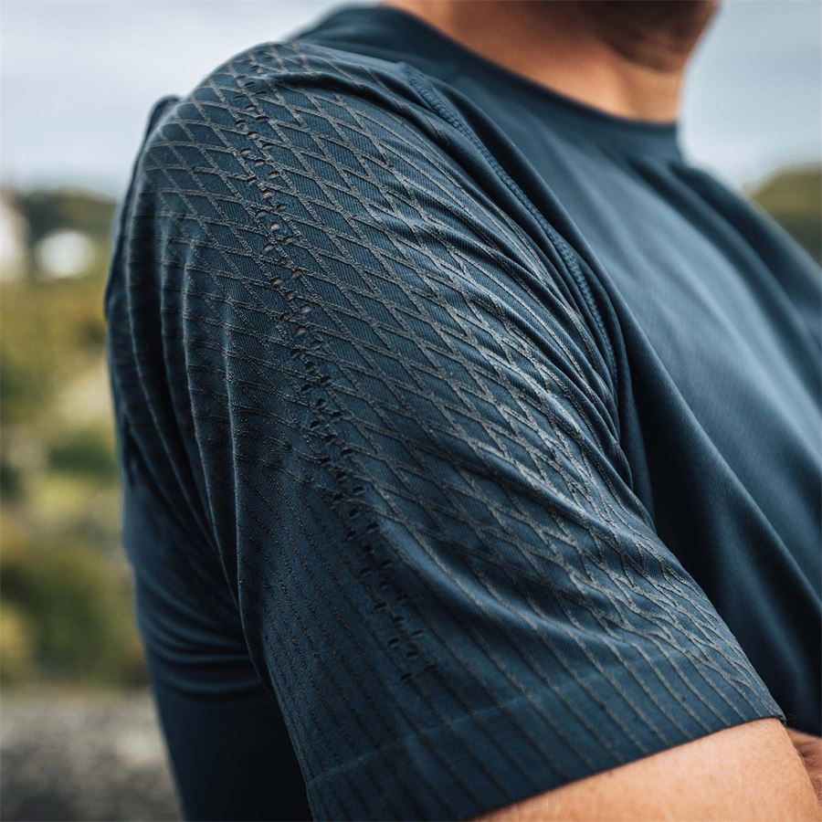 PERFORMANCE SS T-SHIRT M Compressport | AM00127BGREY