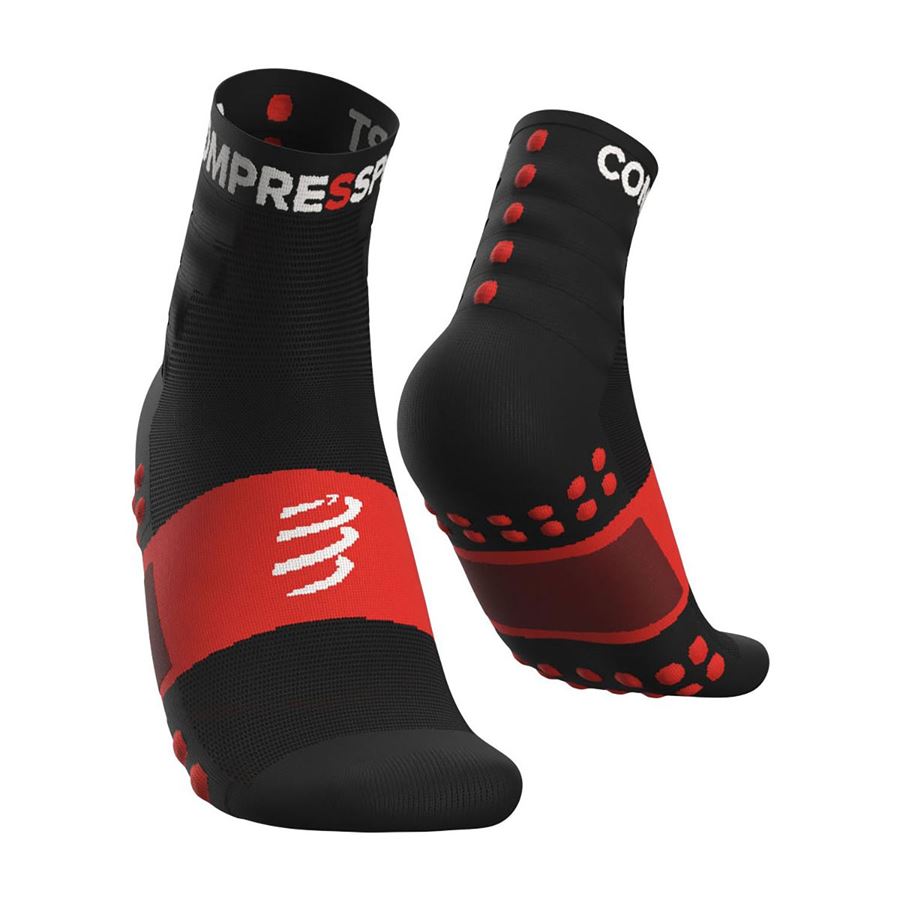 TRAINING SOCKS 2 PACK Compressport | XU00001BBLACK