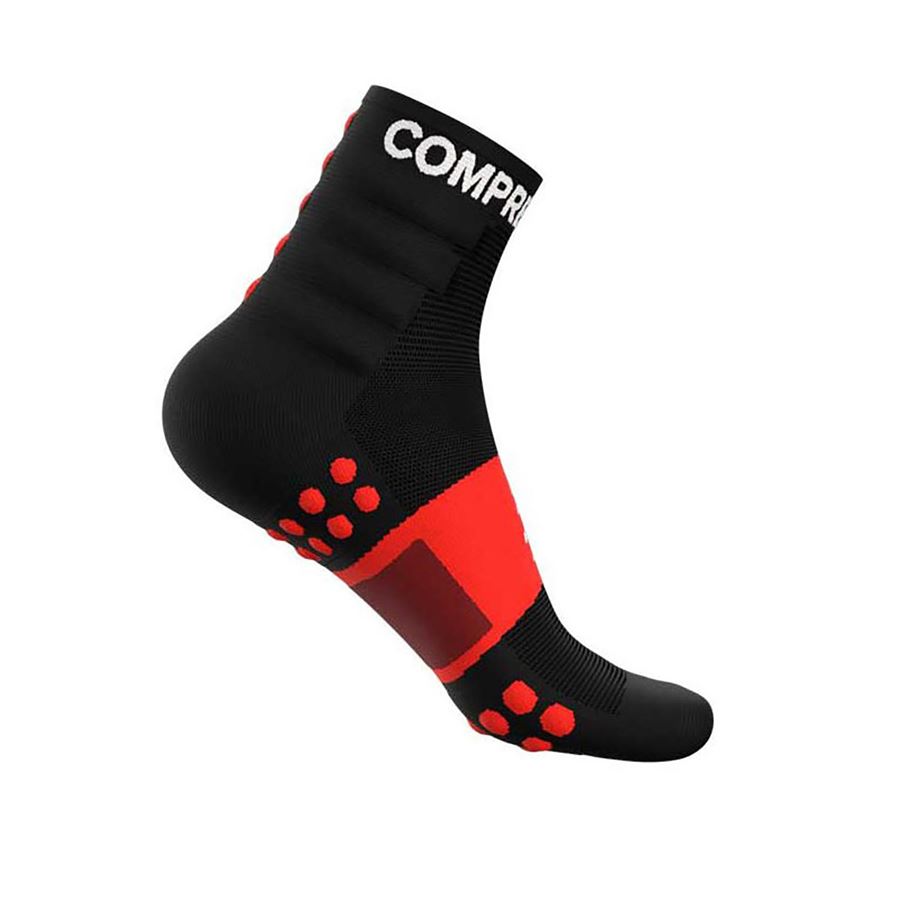 TRAINING SOCKS 2 PACK Compressport | XU00001BBLACK