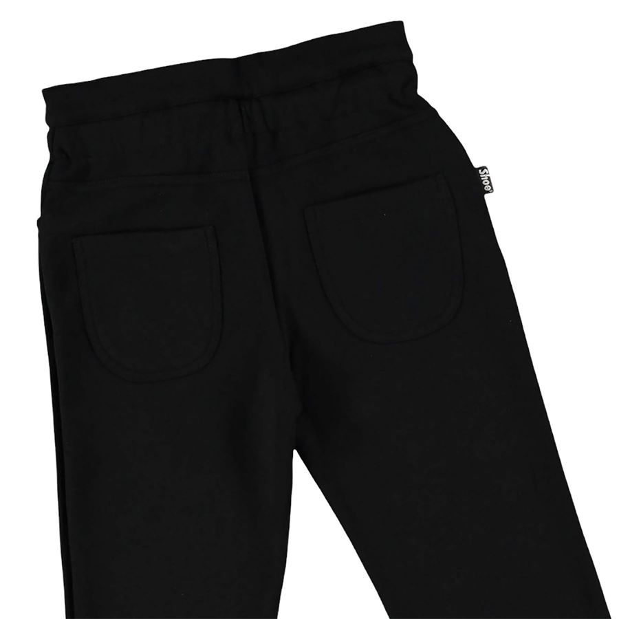 PANTALONE TUTA IN FELPA CANDY WAIST DONNA Shoeshine | PERLA03BLACK