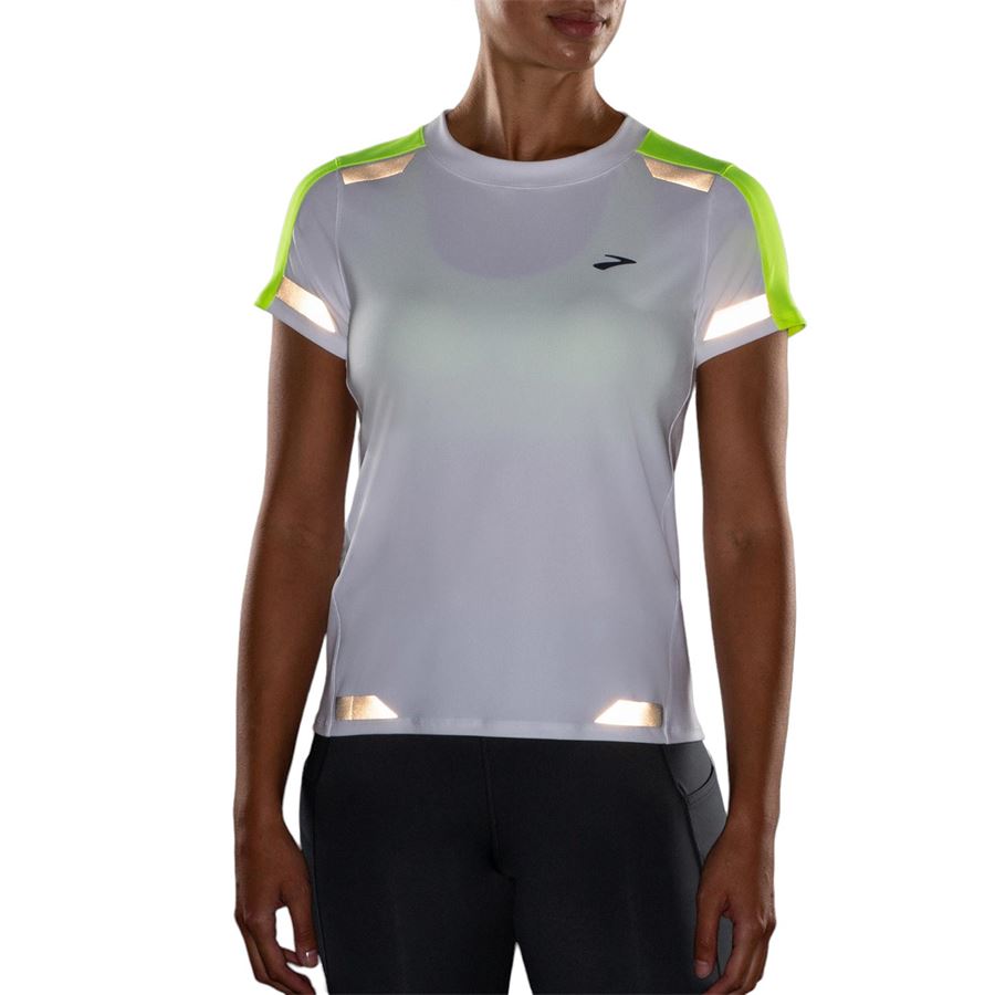 Run visible short sleeve t-shirt da donna Brooks | 221562135