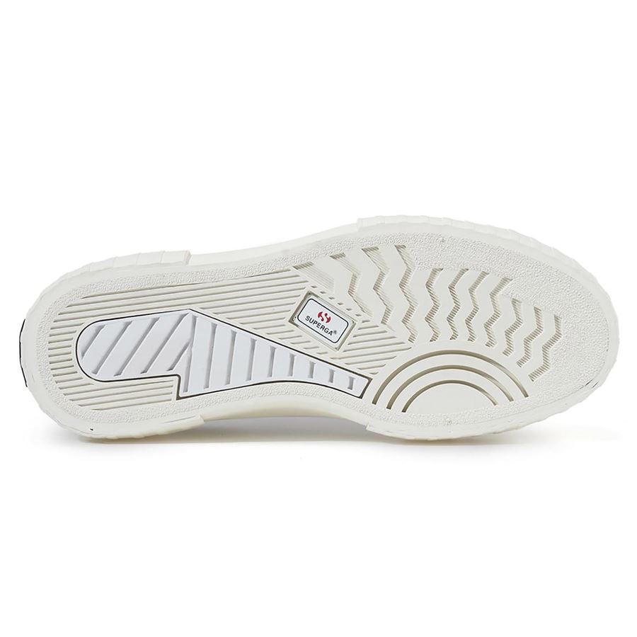 2631 Stripe Platform Vegan Faux sneakers platform da donna Superga | S21222W08I