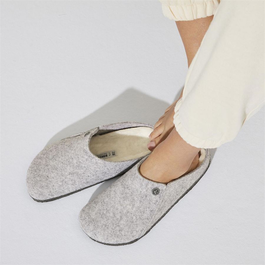 Zermatt Shearling Woolf ciabatta da donna Birkenstock | 1015086X