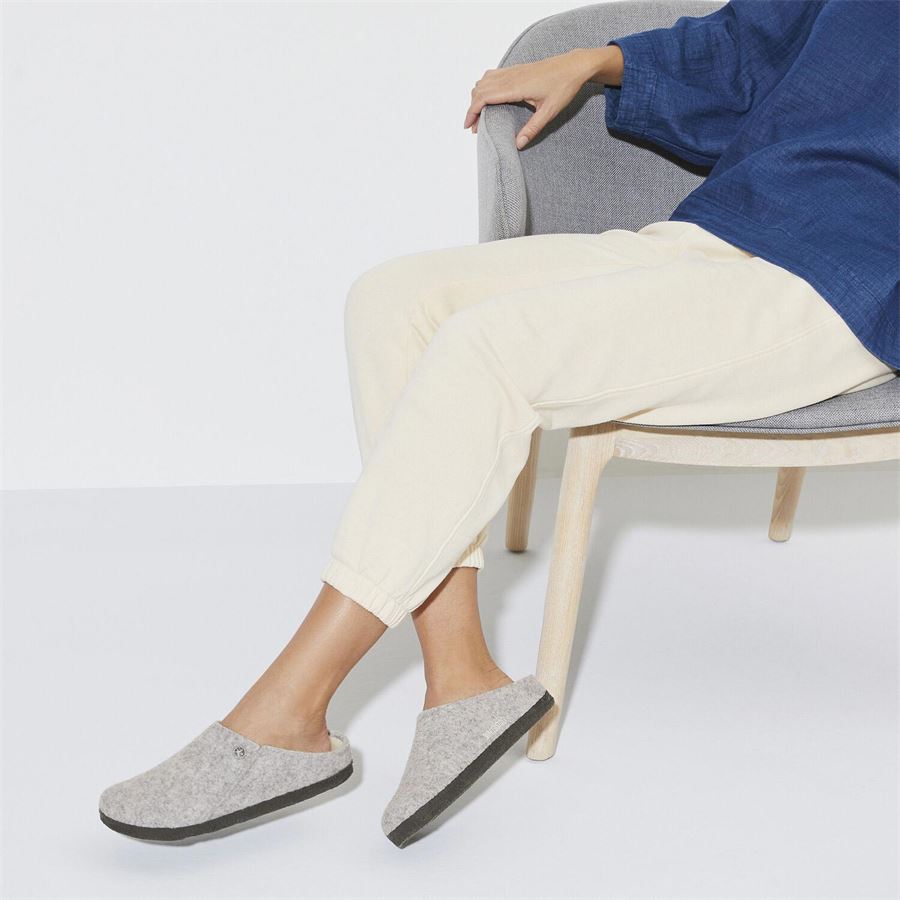 Zermatt Shearling Woolf ciabatta da donna Birkenstock | 1015086X