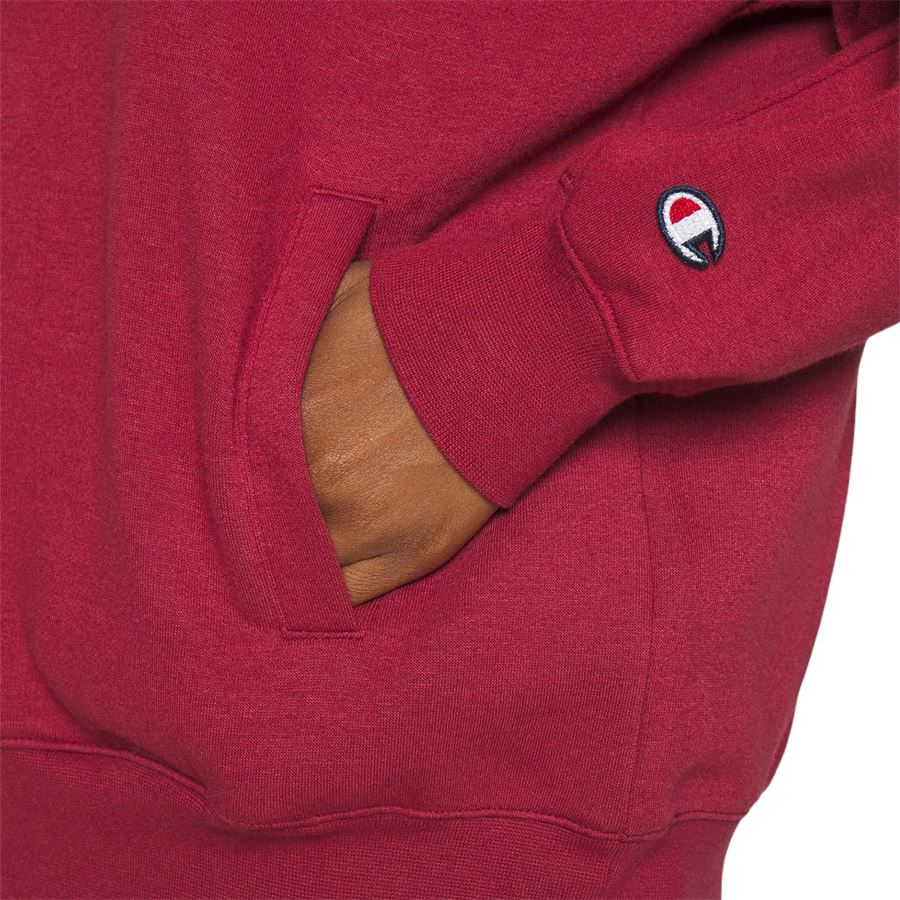 Hooded Half Zip Sweatshirt felpa donna Champion | 116581RS508