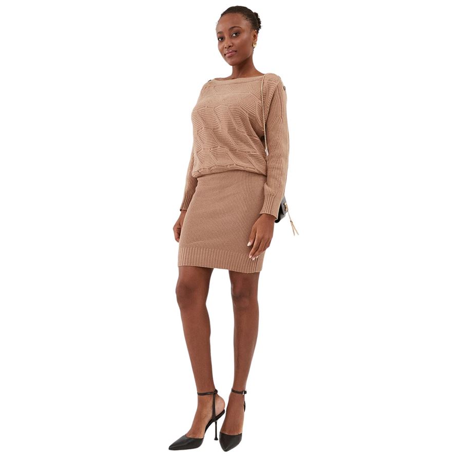 ELODIE MIDI DRESS SWEATER Guess | W3BK96/Z2WX0G1DQ
