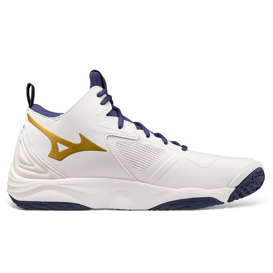 Wave Momentum 3 Mid scarpe da volley uomo donna Mizuno | V1GA231743