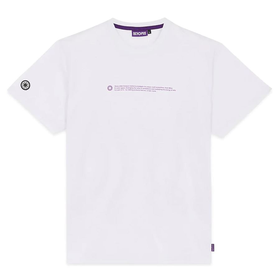 OUTLINE LOGO TEE Octopus | 23WOTS18WHITE