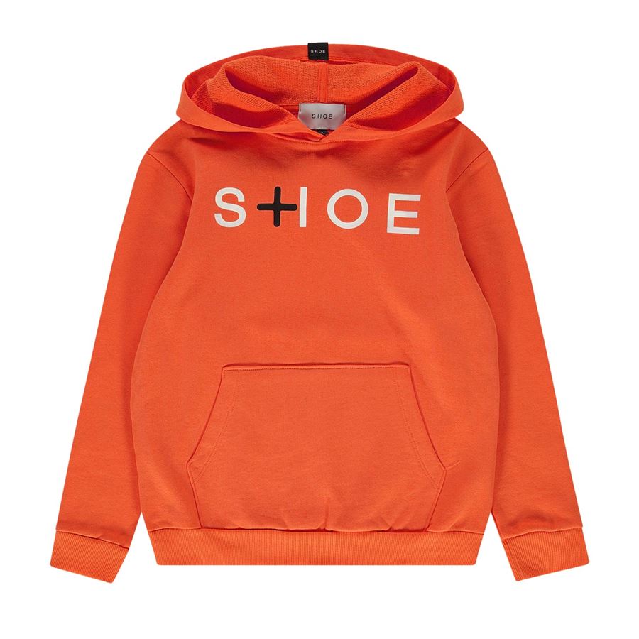 HOODED SWEATSHIRT Shoeshine | PF23CARL10001MORANGE