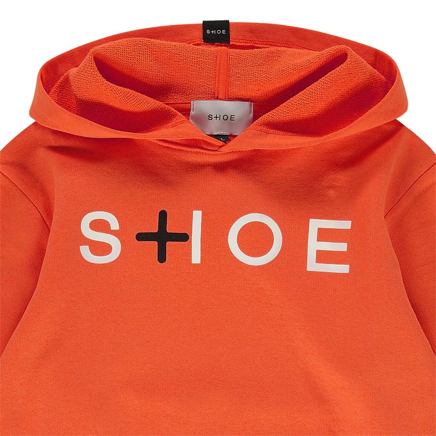 HOODED SWEATSHIRT Shoeshine | PF23CARL10001MORANGE