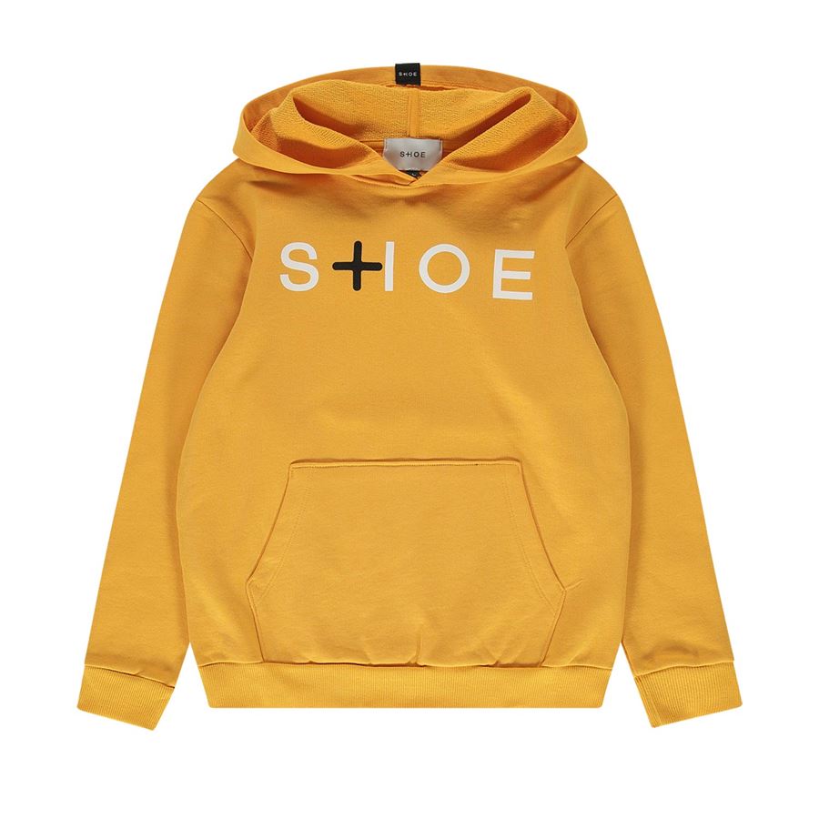 HOODED SWEATSHIRT Shoeshine | PF23CARL10001MYELLOW