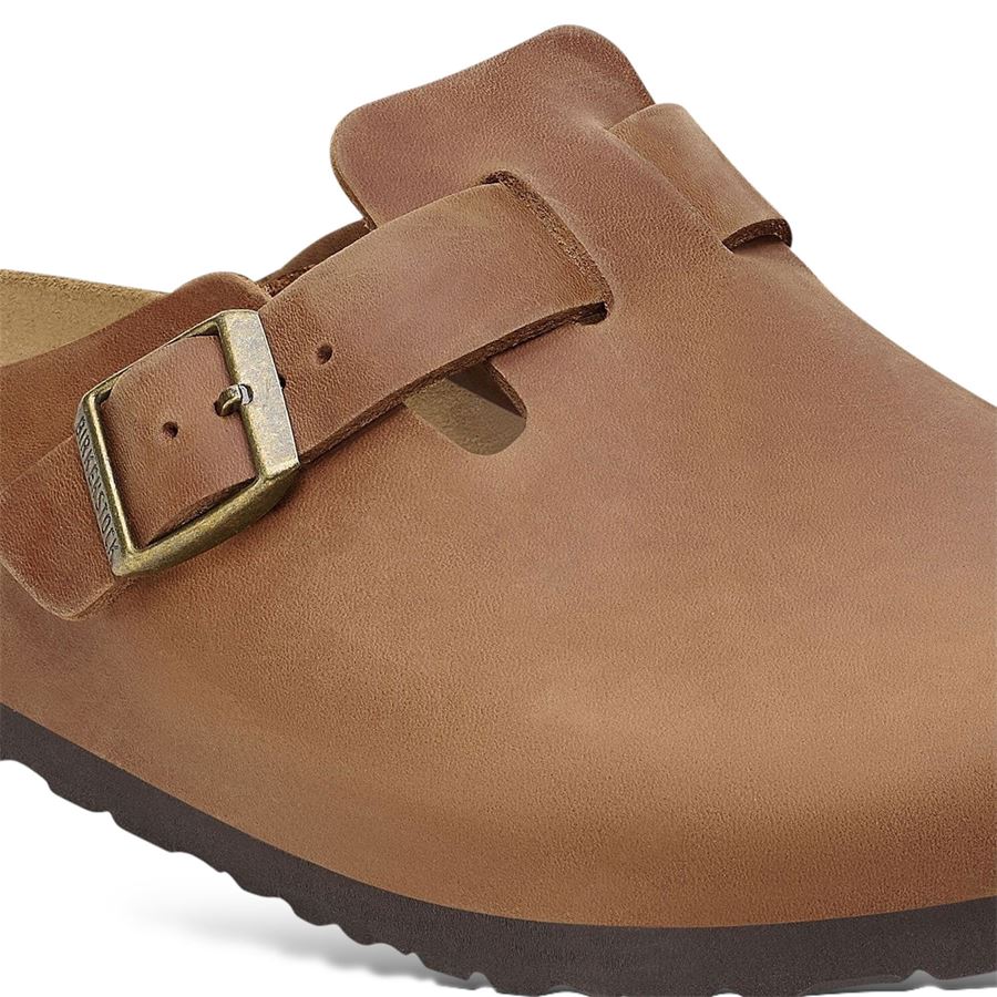 Boston Oiled Leather Calzata Stretta sabot uomo Birkenstock | 1028310X