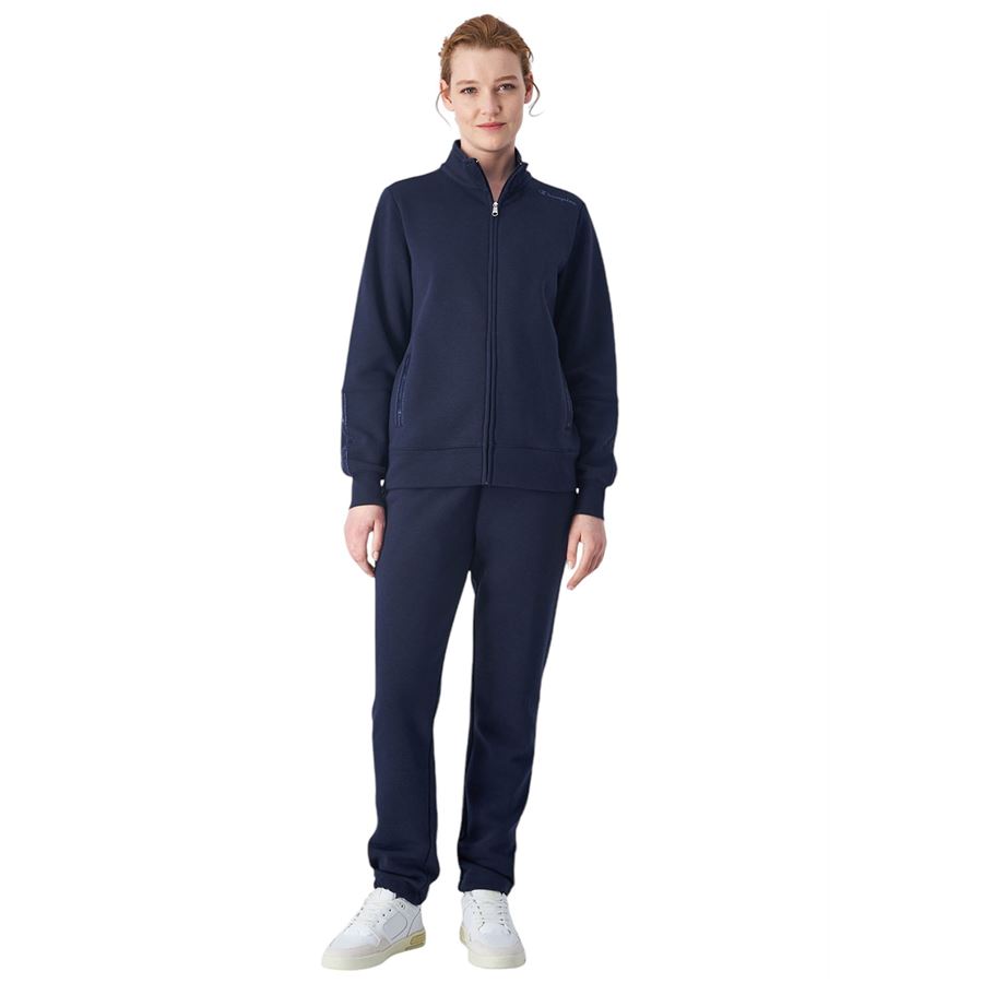 Tuta in felpa jacquard con bande decorative Champion | 117519BS501