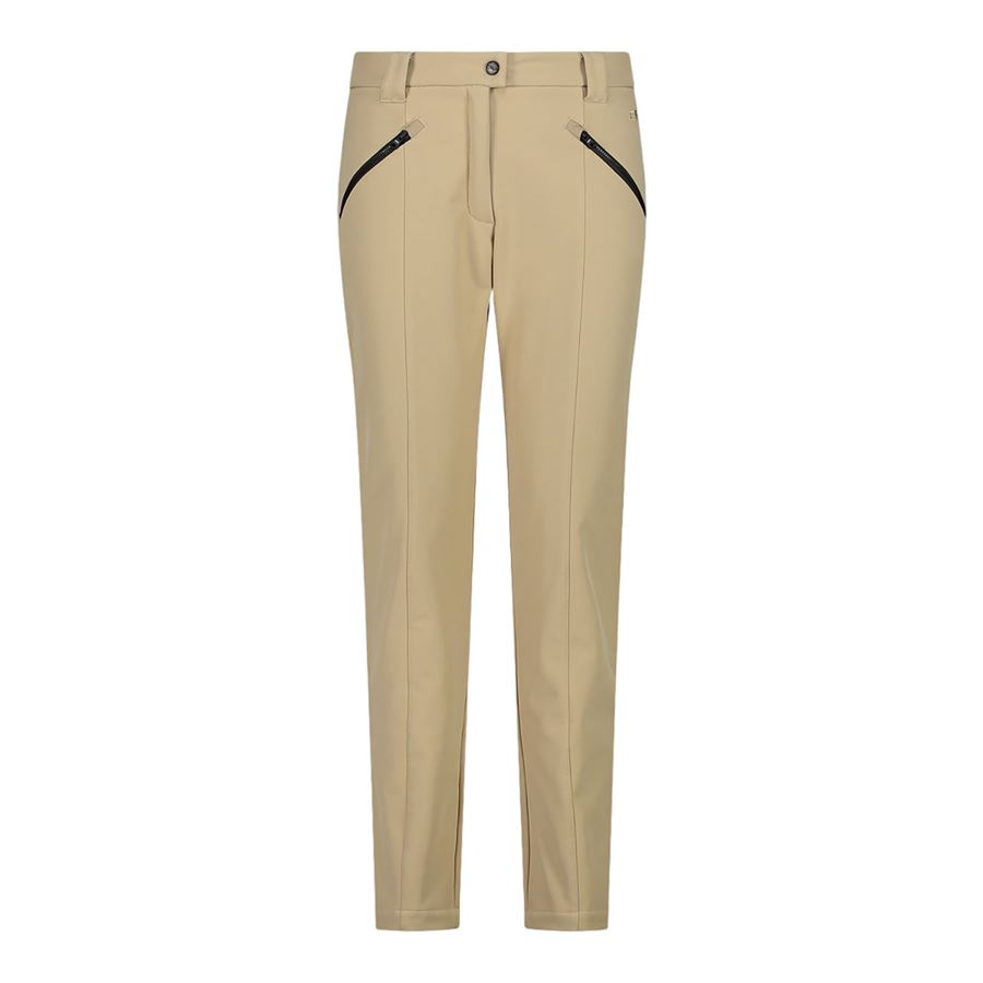 Pantaloni in softshell con cucitura frontale a vista da donna Cmp | 3A11266A435