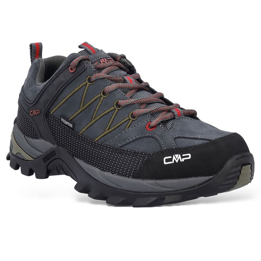 Scarpa uomo Rigel waterproof con tomaia in pelle Cmp | 3Q1324775
