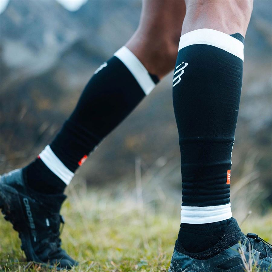 R2 3.0 Gambaletti a compressione Compressport | SU00047BBLAWH