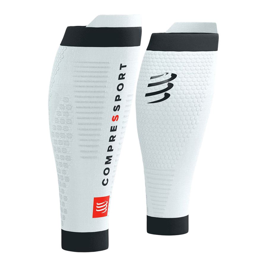 R2 3.0 Gambaletti a compressione Compressport | SU00047BWHBLA