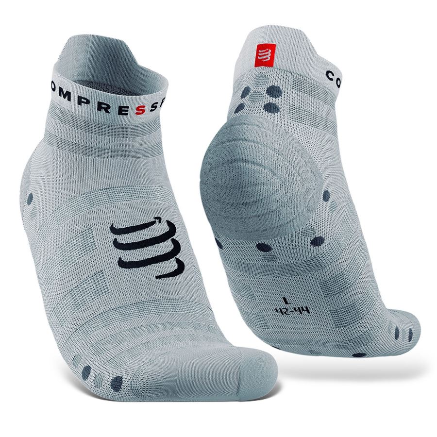 Calza da corsa  Pro Racing Socks v4.0 Ultralight Run Low Compressport | XU00051BWHALL