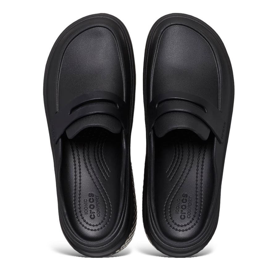 Stomp Loafer Crocs | CR209937BKBK