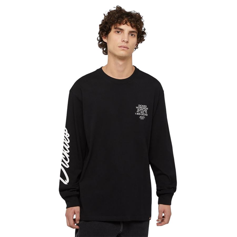 Dickies Industrial Tee Ls Dickies | DK0A85SWBLK