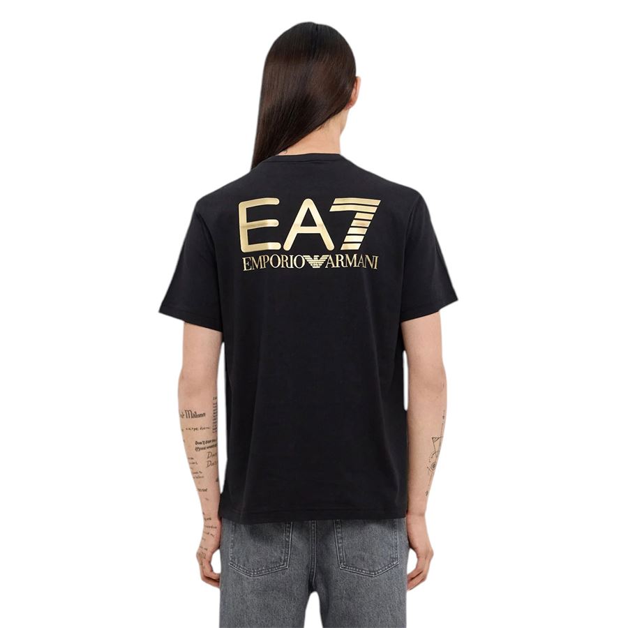 T-shirt Girocollo Logo Series In Cotone EA7 | 6DPT061200