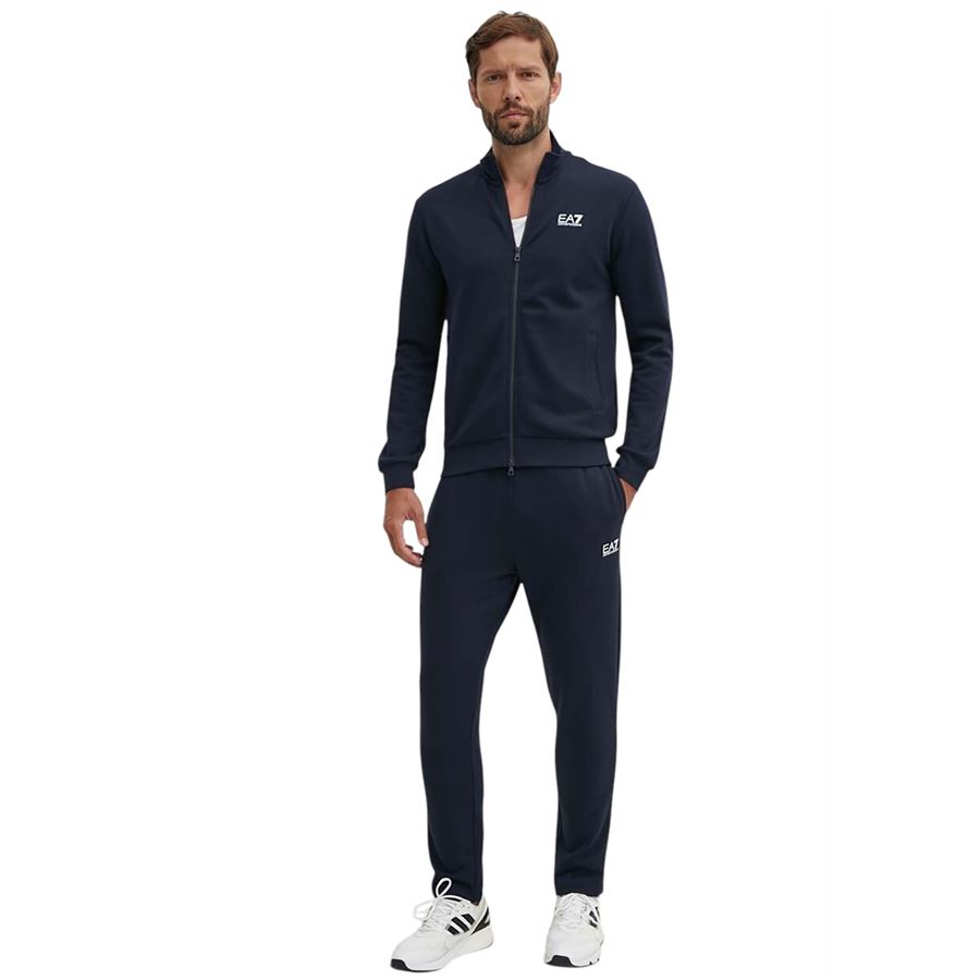 Tuta Con Cappuccio Core Identity In Misto Cotone EA7 | 8NPV671562