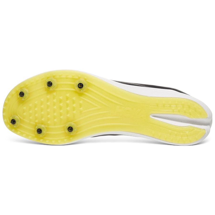 U Crescendo Md 2 scarpa chiodata da atletica leggera medie distanze Hoka | 1155116BWHT