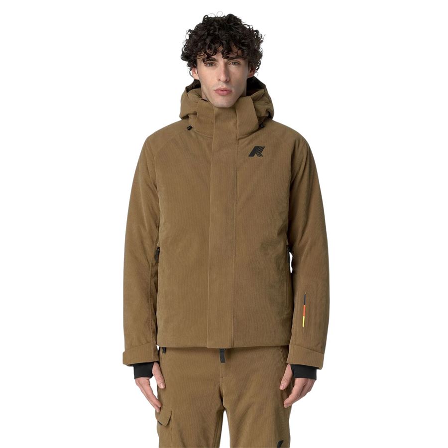 Malamot Corduroy Giacca Da Sci K-Way | K6117ZW045