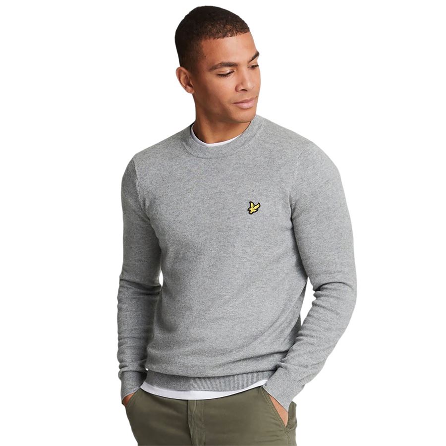 Cotton Merino Crew Neck Jumper Lyle & Scott | KN2110VT28