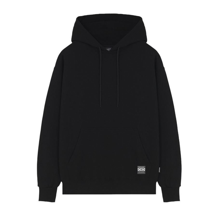 Label Bicolor Hoodie felpa da uomo con cappuccio Propaganda | 24FWPRFE74701