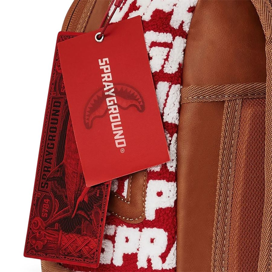 Zaino Sprayground Sg Bold Dlxsv Backpack Rosso Sprayground | 910B6004NSZ