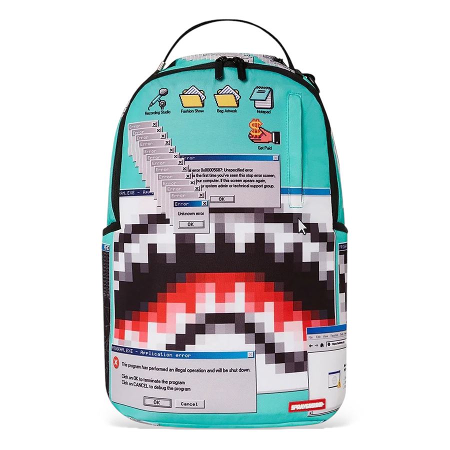 Zaino Sprayground Computer Virus Shark Backpack Sprayground | 910B6299NSZ