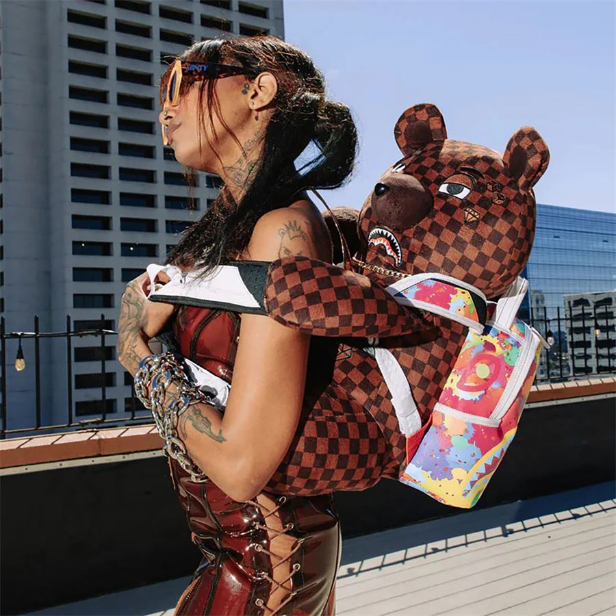 Zaino Sprayground Backpack Bear Wearing Backpack Sprayground | 910B6312NSZ