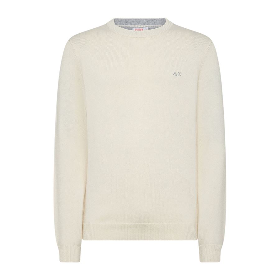 Maglia in lana e cashmere Round Solid War Sun68 | K4411031