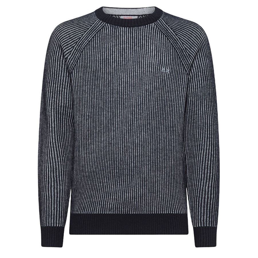 Maglia in lana e cashmere Round English Knit Sun68 | K4415007