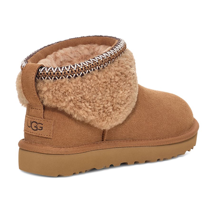 W Classic Ultra Mini Maxi Curly Ugg | 1158263CHE