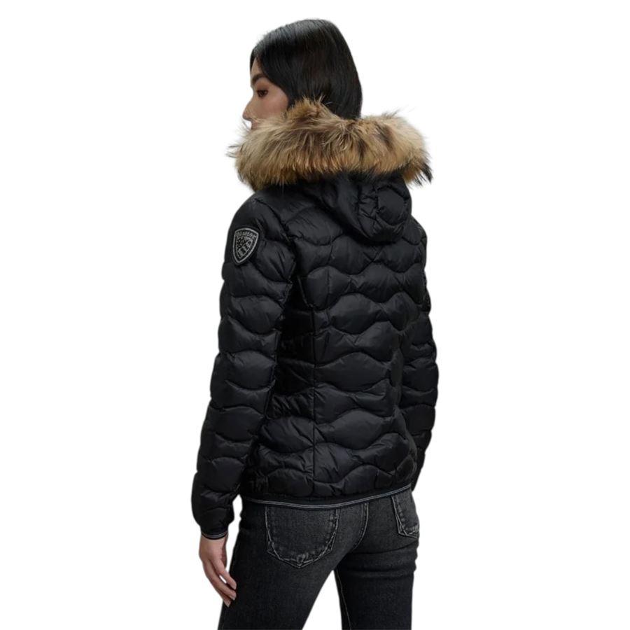 Aldie piumino con bordo in pelliccia da donna Blauer | 25WBLDC03096999EI