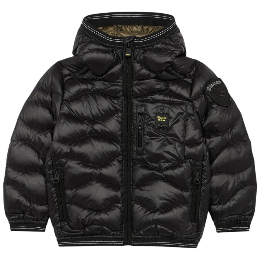 Brinton junior giubbino corto imbottito piuma da bambino Blauer | 25WBLKC03438999X