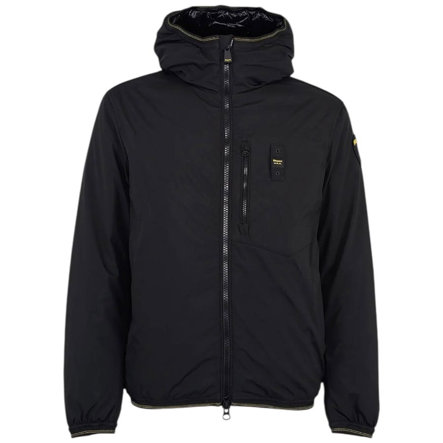 Derry piumino in neoprene con taschino da uomo Blauer | 25WBLUC08030999