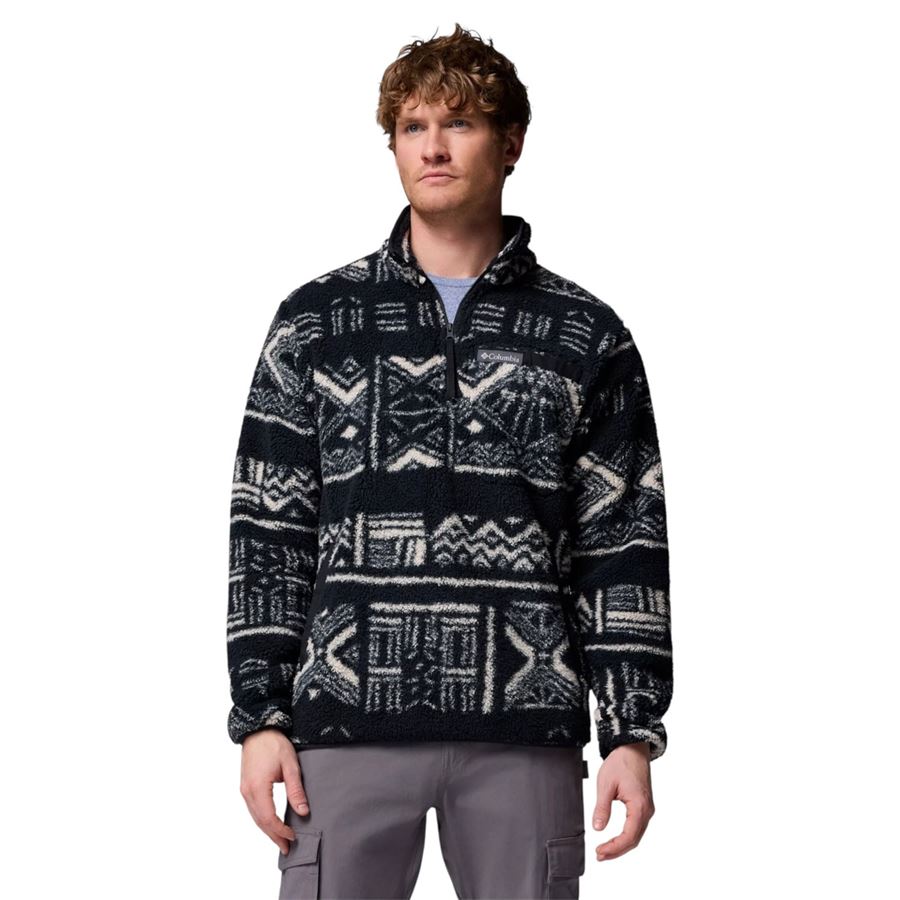 Pile Sherpa con cerniera a metà lunghezza Rugged Ridge da uomo Columbia | 2135471010