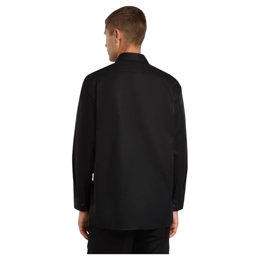 Work Shirt Ls camicia a maniche lunghe da uomo Dickies | DK0A4Y26BLK