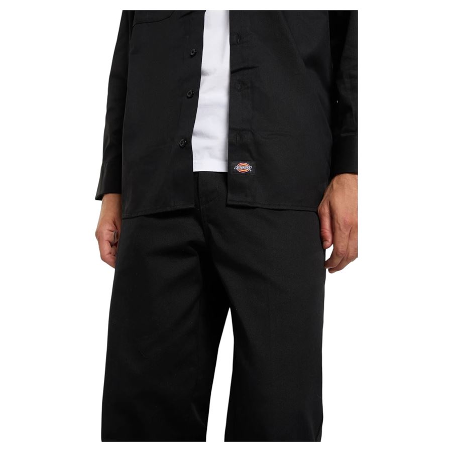 Work Shirt Ls camicia a maniche lunghe da uomo Dickies | DK0A4Y26BLK