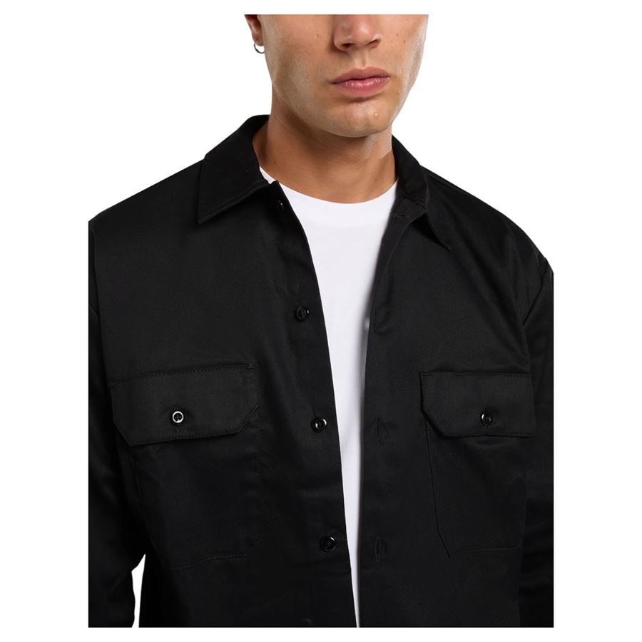 Work Shirt Ls camicia a maniche lunghe da uomo Dickies | DK0A4Y26BLK