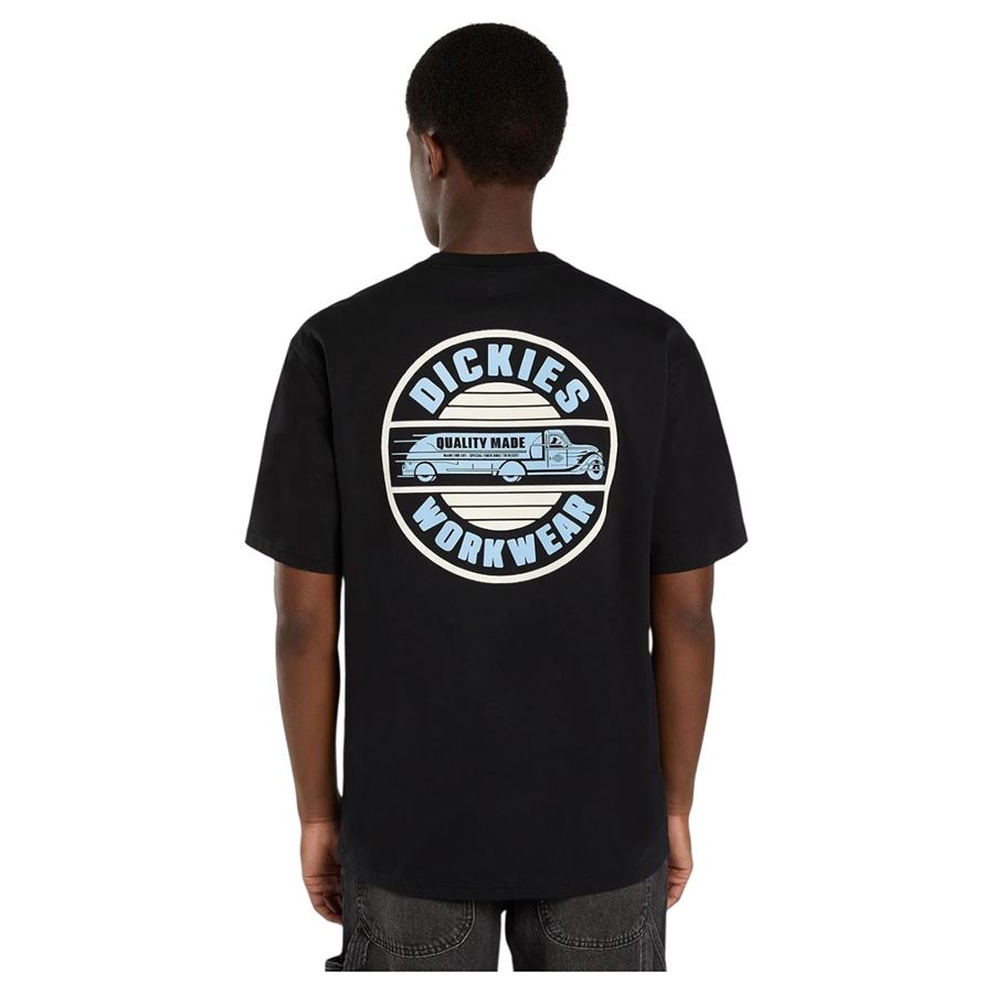 Circle Tee SS t-shirt manica corta da uomo Dickies | DK0A87QLBLK