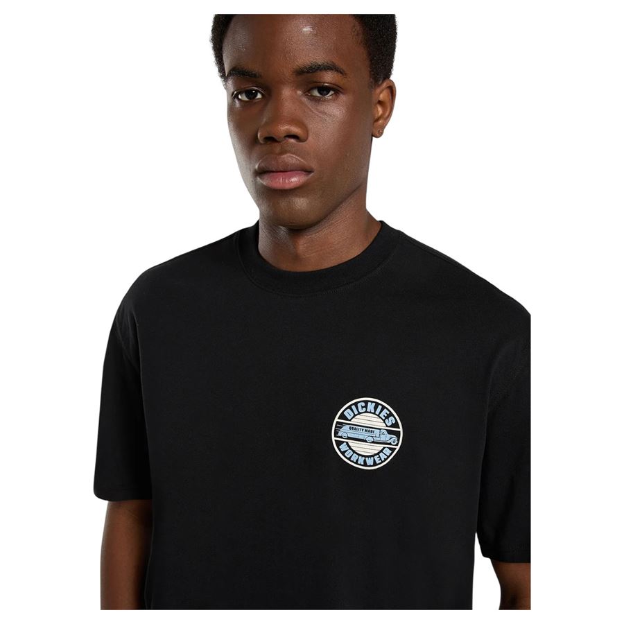Circle Tee SS t-shirt manica corta da uomo Dickies | DK0A87QLBLK