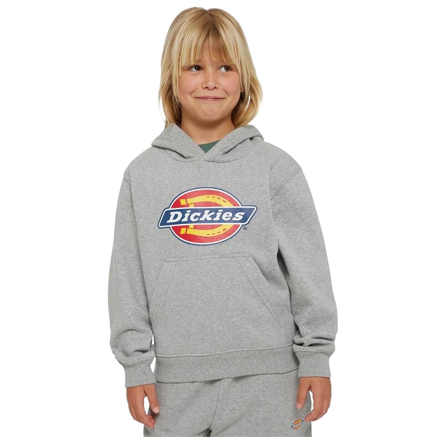 K Youth Logo Hoodie Knit felpa con cappuccio da bambino Dickies | DK0KWR270H2