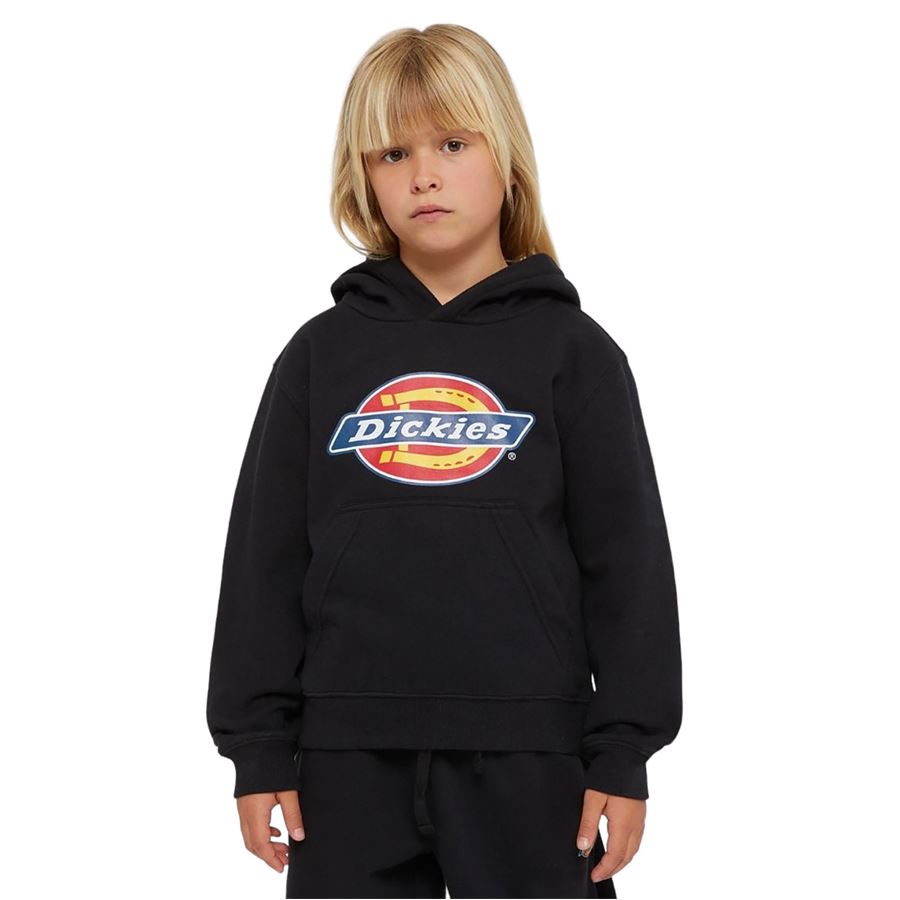K Youth Logo Hoodie Knit felpa con cappuccio da bambino Dickies | DK0KWR27KBK